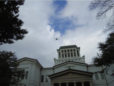高度を変えてドローン空撮